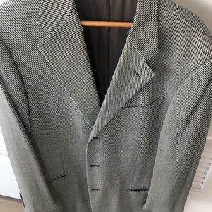 Armani Collezini Grey and White Sharp Sporting 44